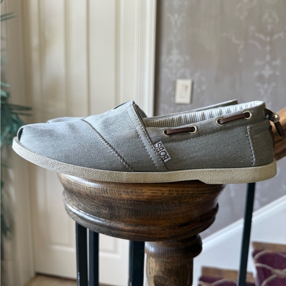 BOBS by SKETCHERS blue with leather trim ladies US size 9 good condition - Picture 3 of 7